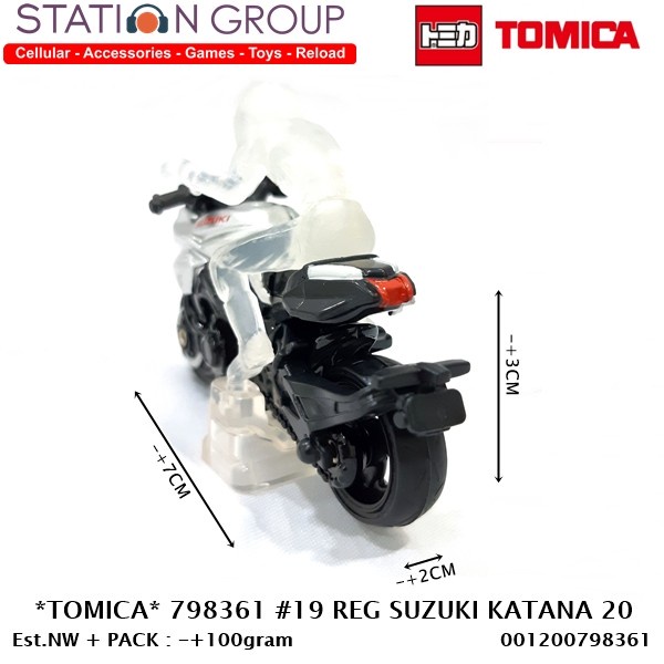 Must Have Tomica 798361 #19 Suzuki Katana - Diecast Terlaris