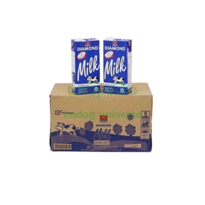 

susu diamond 1 liter karton ---NEW---