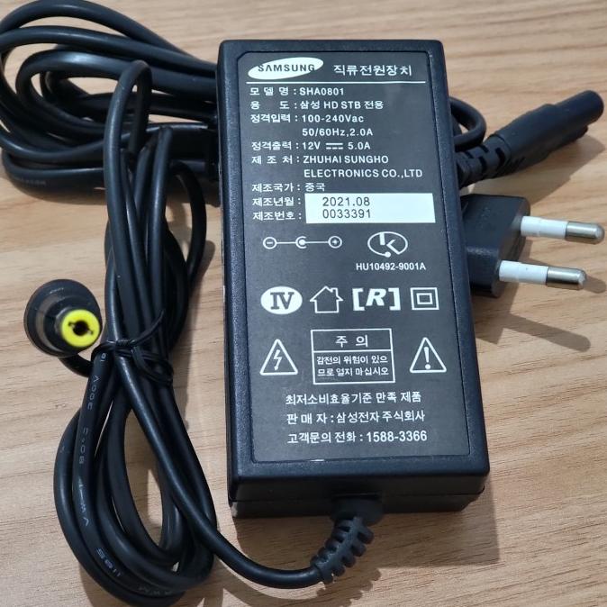 COD ADAPTOR 12V 5A SAMSUNG ORIGINAL 12 VOLT 5 AMPER MURNI