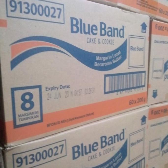 

blue band cake and cookies 200 gram 1 dus isi 60 sachet / Blueband 200 ---NEW---