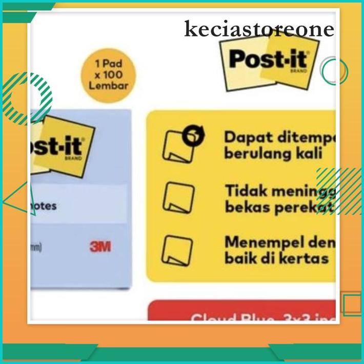 

STICKY NOTES - 3M POST-IT - 654-AC / POST IT 654AC BAHAN BERKUALITAS