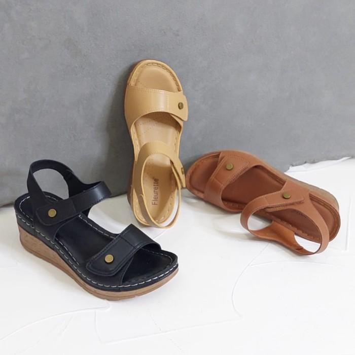 Terlaris Fleurette| Sepatu Sendal Wanita |Tara