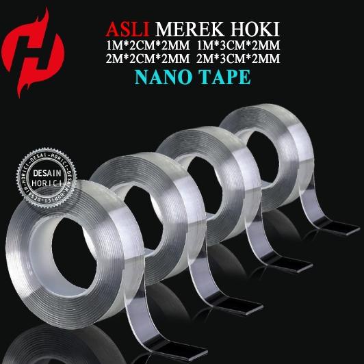 

1.1 Promo >> ASLI FULL NANO DOUBLE SIDED TAPE TRANSPARAN / IVY GRIP TAPE / LEM ISOLASI SELOTIP DINDING BENING KUAT SERBAGUNA 2 SISI DICUCI