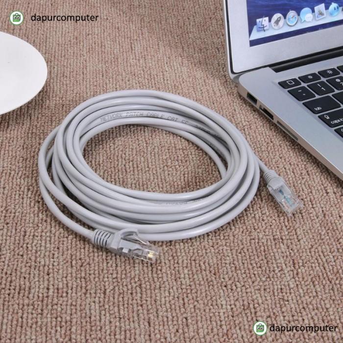 Kabel Lan 25 Meter Indoor UTP Cat6 NYK Pabrikan Wifi Internet Terbaik