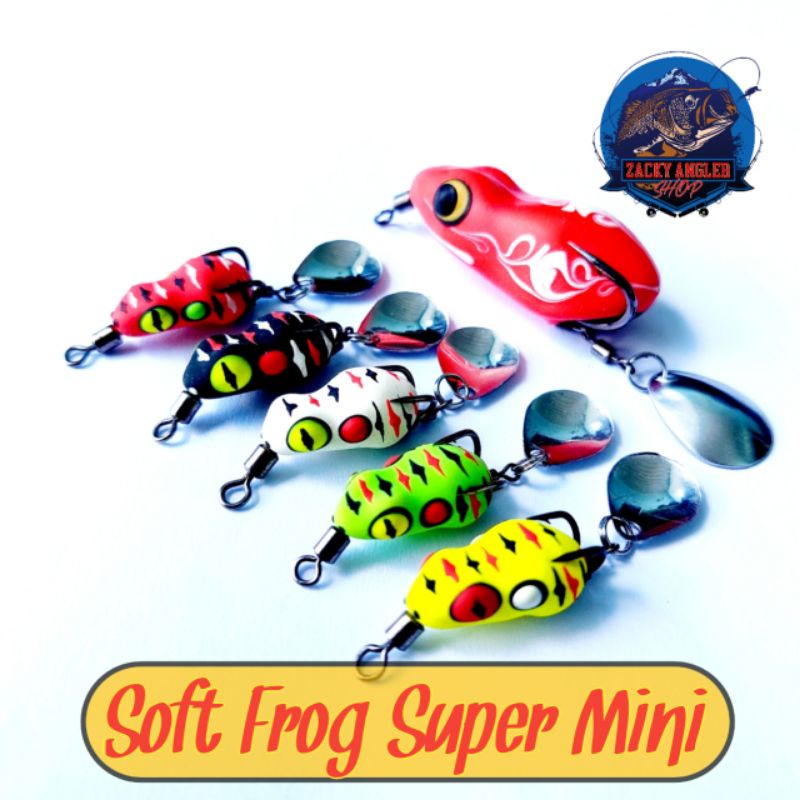 Soft Frog Kalen DHAN LURE 2 Cm Umpan Casting Gabus Kalen