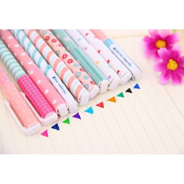 

PULPEN WARNA WARNI / PEN WARNA /HAPPY DAY COLORING PEN / 1SET PULPEN WARNA / 10 PCS PEN WARNA WARNI .