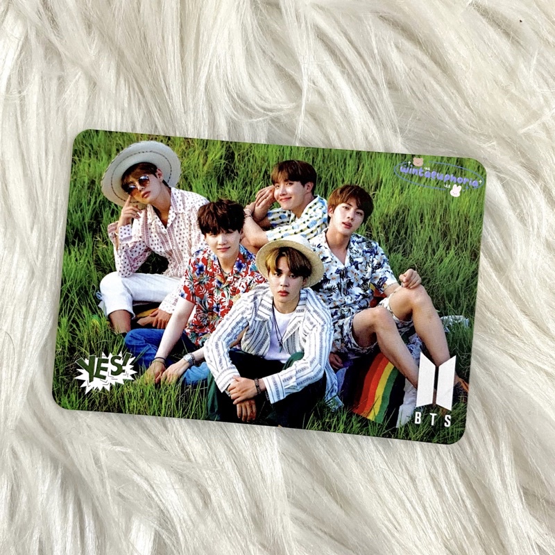 PHOTOCARD PC YESCARD YC HONGKONG HK UNIT BTS (SEOKJIN SUGA YOONGI JHOPE JIMIN TAEHYUNG V)
