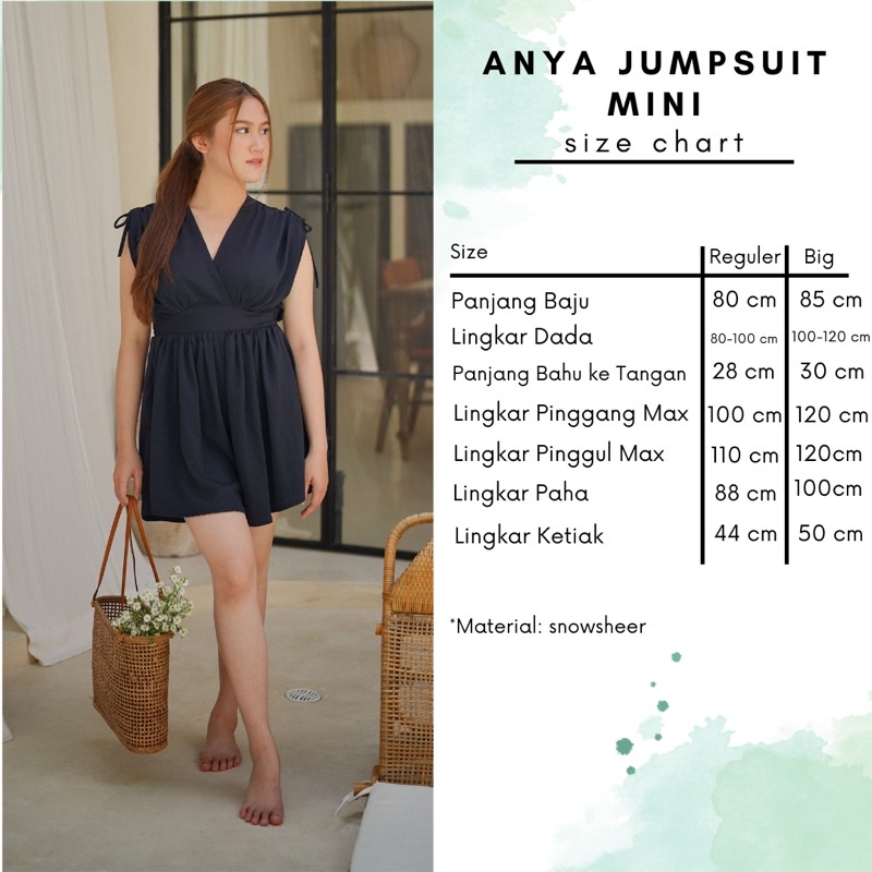 ZAVIAR || Anya Jumpsuit (Long , Mini)