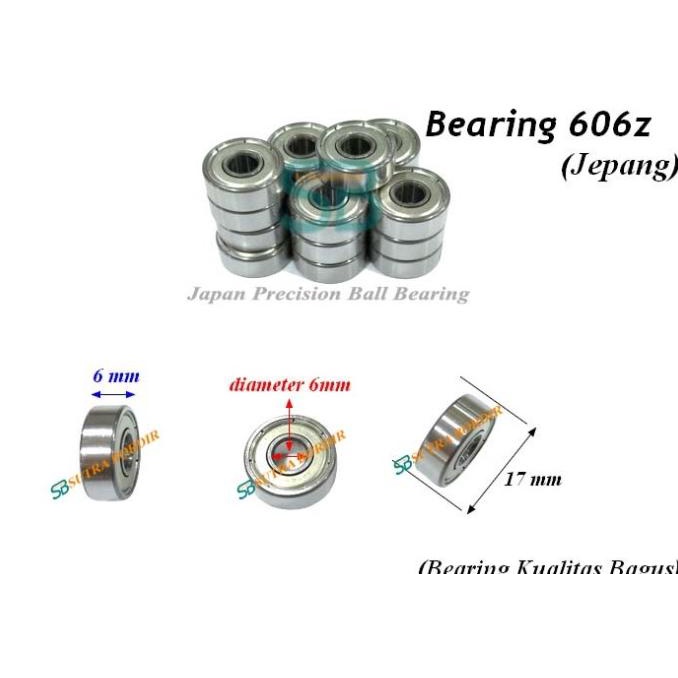 Bearing 606zz Miniature Ball Bearing Japan 606zz Conveyor Rel 606zz