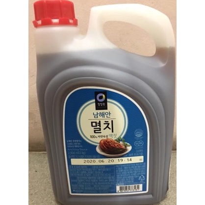 

Daesang Chung Jung One Anchovy Sauce - Kecap Ikan Teri Korea 3Kg