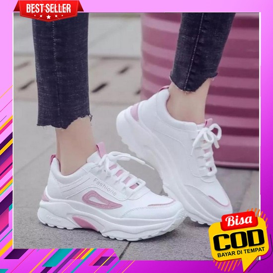 Sapatu Kats Sepatu Srs Wanita Kekinian Import Sneakers Sapatu Kets Cats Kasual Sneaker Perempuan Cew