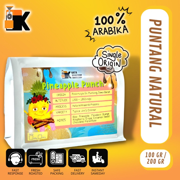 

BISA COD Kopi Arabika Puntang Natural Unaerob 200gr /KOPI EUBE/KOPI KAPAL API/KOPIBUBUK/KOPI