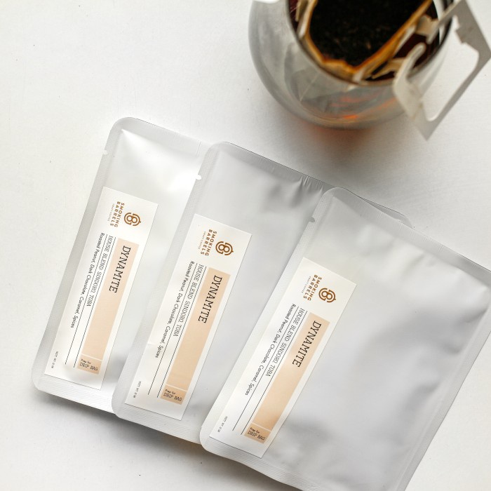

TERLARIS Coffee Drip Bag (Set of 3) - 100% Arabica Specialty Coffee /KOPI EUBE/KOPI KAPAL