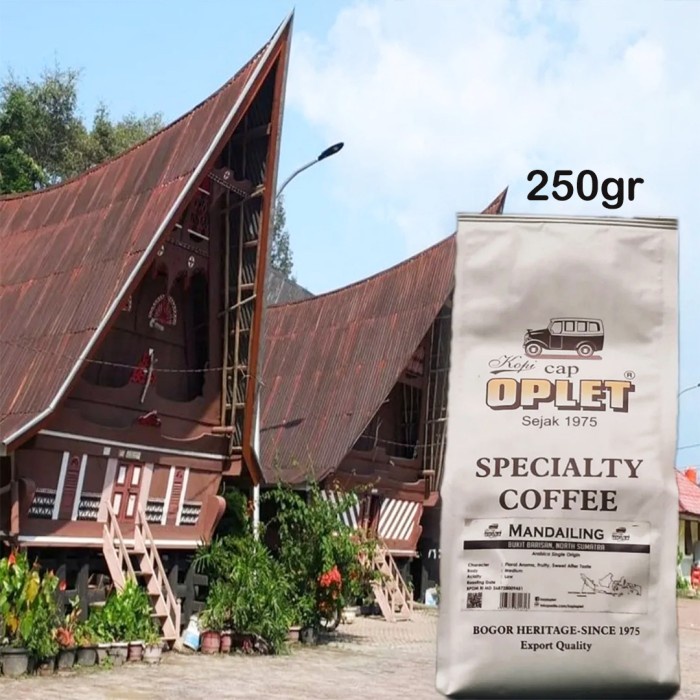 

BAYAR DITEMPAT KOPI OPLET SPECIALTY COFFEE MANDAILING - 250 gram /KOPI EUBE/KOPI KAPAL