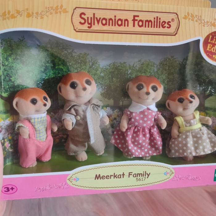 Diskon Spesial Sylvanian Meerkat Family Limited Edition Terbaru