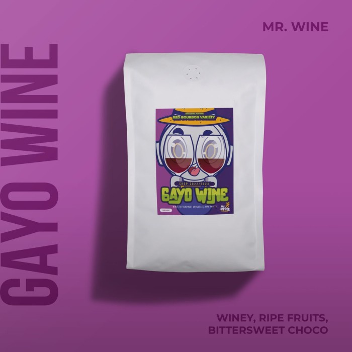 

TERLARIS Kopi Arabika GAYO WINE 1kg biji Kopi Aceh single origin arabica /KOPI EUBE/KOPI KAPAL