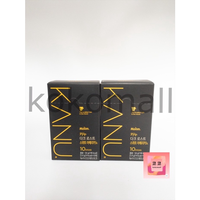 

Discount Kanu Coffee Americano Maxim Coffee Instant Coffee Kopi Korea /KOPI EUBE/KOPI KAPAL