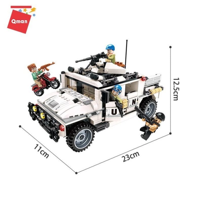 Hot Sale Lego Qman Thunder Mission Hummer Counterattack 3205 Ts Terlaris