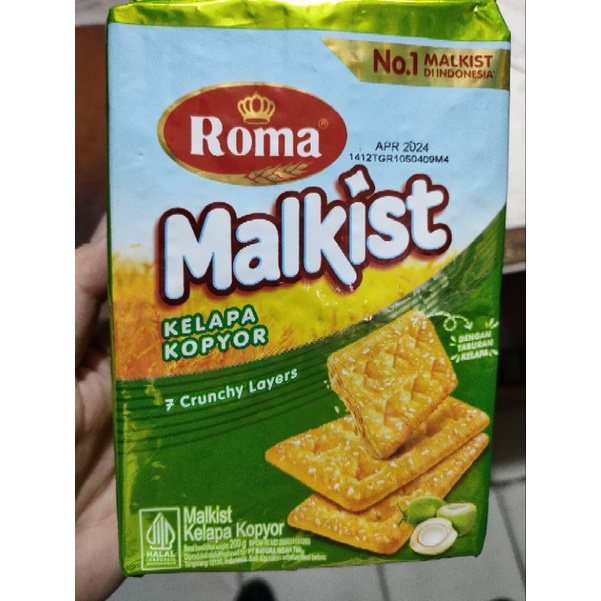 

Roma malkist kelapa kopyor 200g