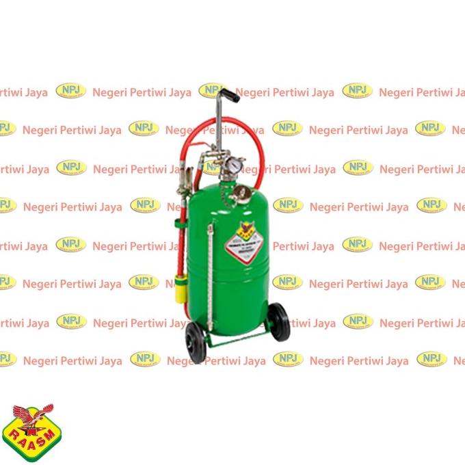 Raasm Oil Pump Disepenser Pneumatic Wheel Mounted 33024 - Pompa Oli