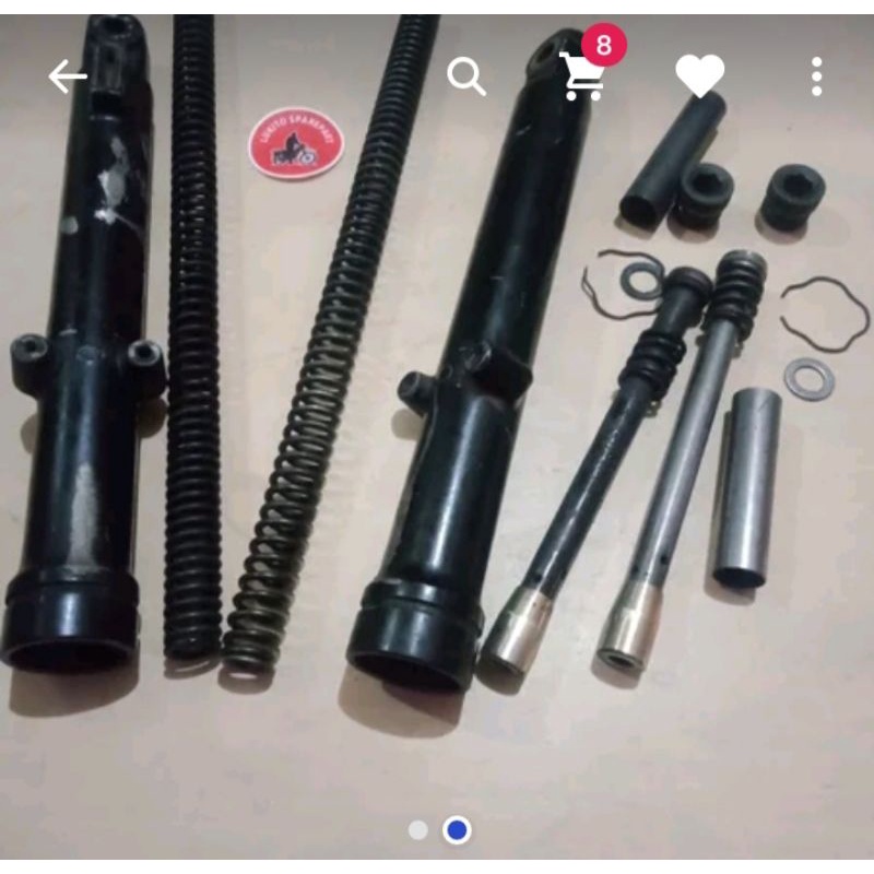 bothem ShockYamaha YT 115 berikut aksesorisnya