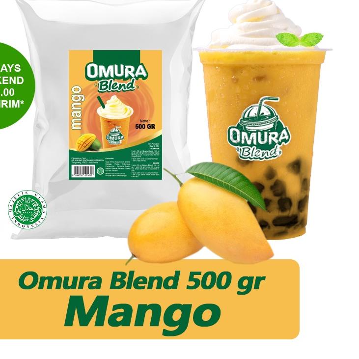 

COD | KI3 | OMURA Blend Bubuk Minuman Rasa Mango / Mangga Powder Drink 500 GR Omura Powder