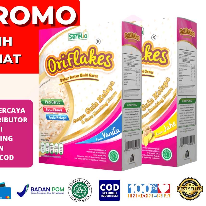 

COD | TD4 | ORIFLAKES GASTRO Maag Asam Lambung & Gerd Makanan Sarapan Sereal Pati Umbi Garut 350 gram