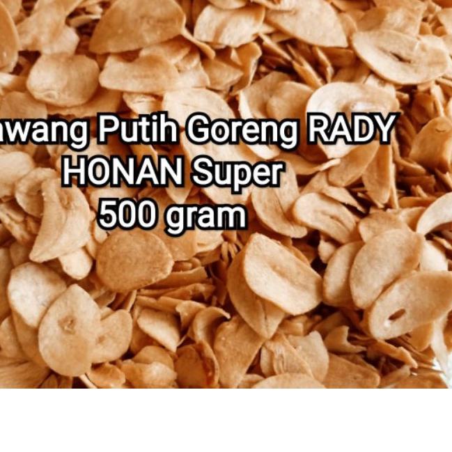

Diskon | HJ6 | Bawang Putih Goreng HONAN Super 500 gram