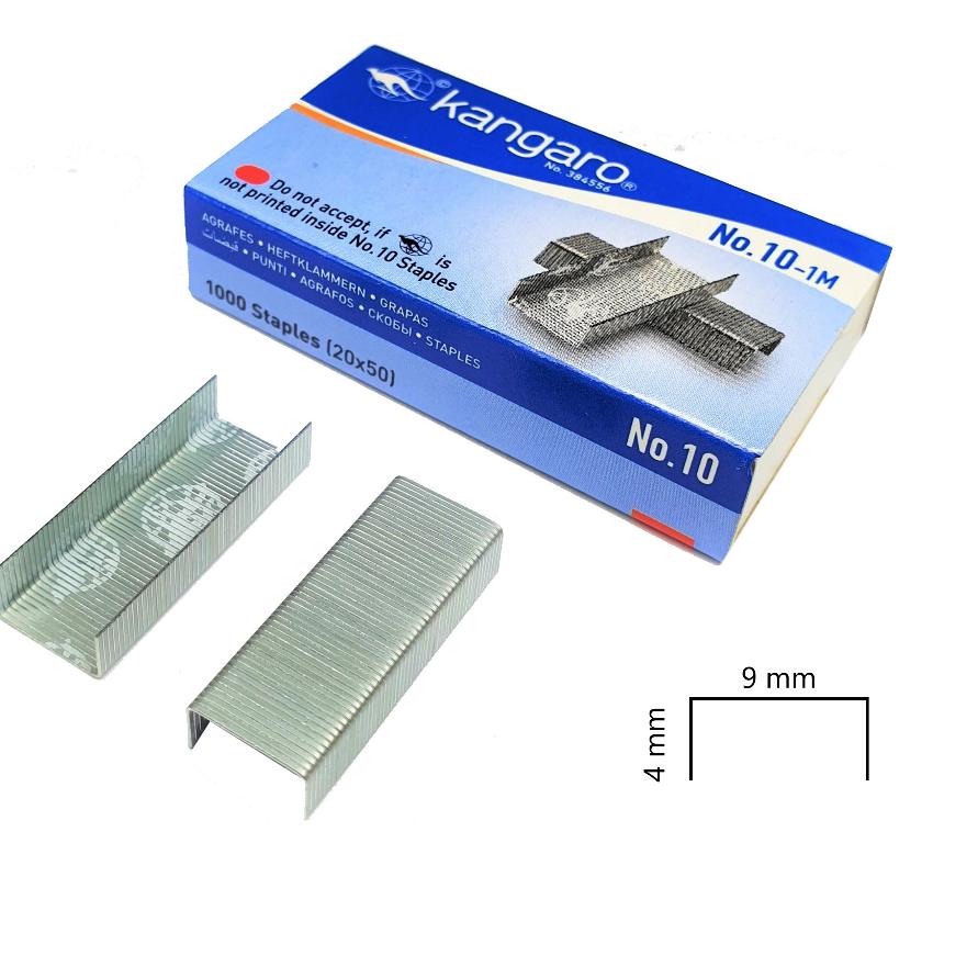 

Terbaru | FG2 | Isi Staples/Stapler/Stepler/Jepretan/Hecter/Hekter Kangaro No.10 / 10-1M