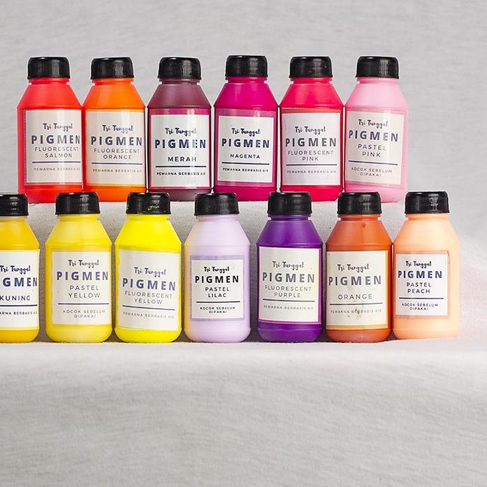 

Diskon | KF7 | Pigmen 60gr Besar Pewarna Sablon Cat Tembok Clay Semen Slime Squishy Basis Air Pigment Pewarna Pigment Color Colour Bundle Slime Waterbased Tie Dye Pigment Drawing Warna Warni Air Cair Cairan Liquid Paint Kerajinan Prakarya Crafting Shoppin