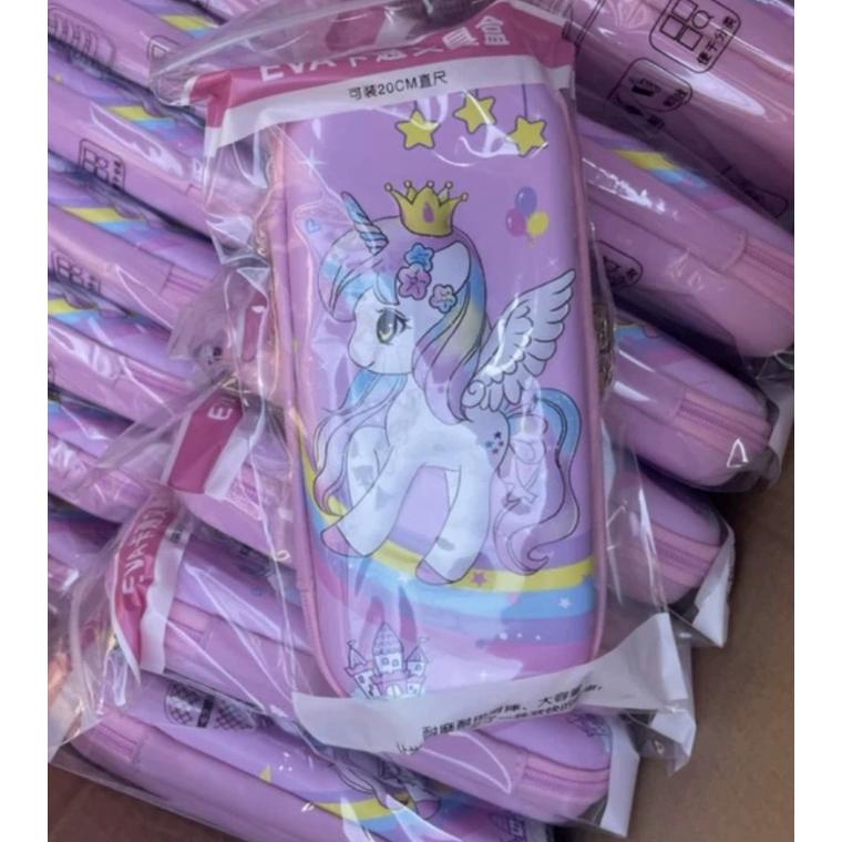 

( Bisa Cod ) Tempat Pensil Anak Kotak Pensil Tepak 3D Timbul Hardcase Pencil Case Box Hard Laki laki Perempuan ,.