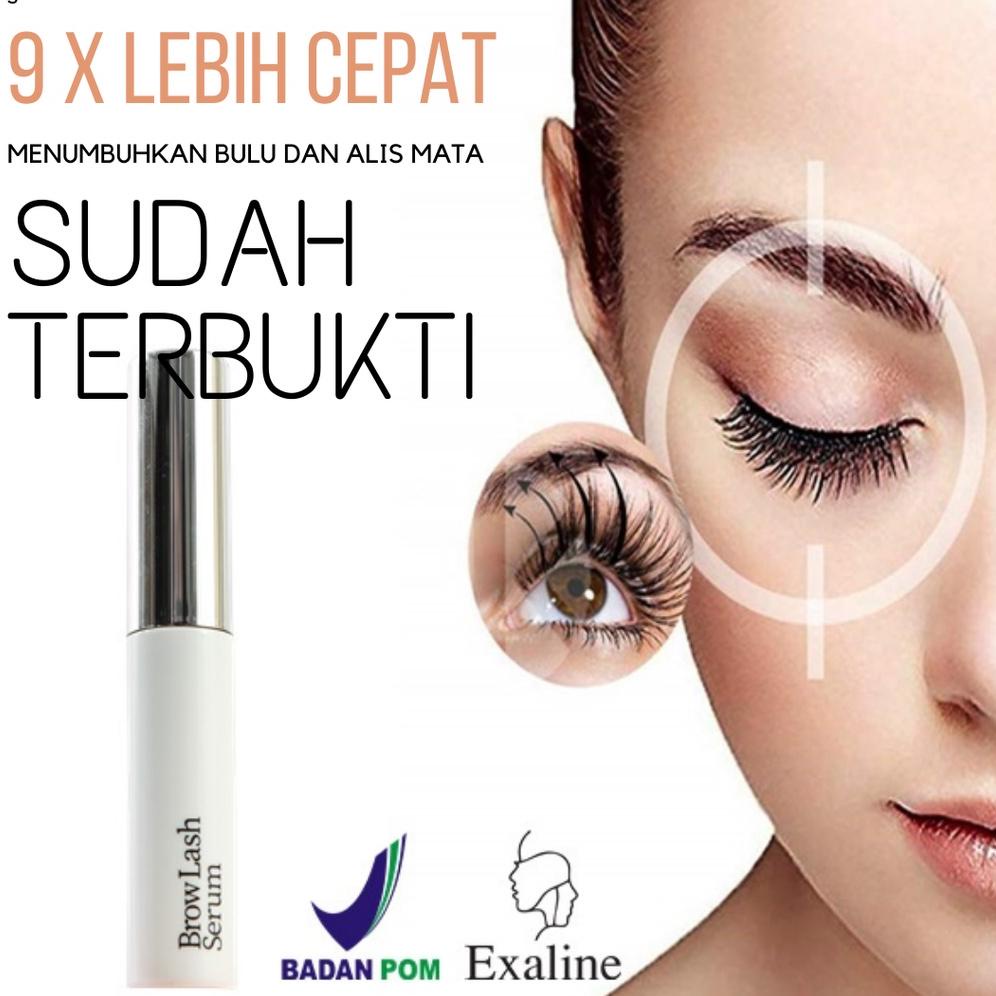 [KODE WC7UR] EXALINE BROWLASH SERUM | SERUM BULU MATA DAN ALIS NO.1 DI INDONESIA (BPOM)