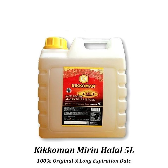 

Kikkoman Mirin HALAL 5L Cuka Sushi Bumbu Sushi Jepang