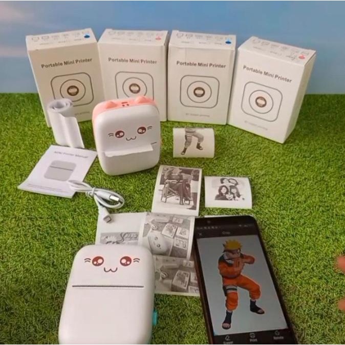 Mini Printer Protable Thermal Printing Machine Bluetooth Mini Foto