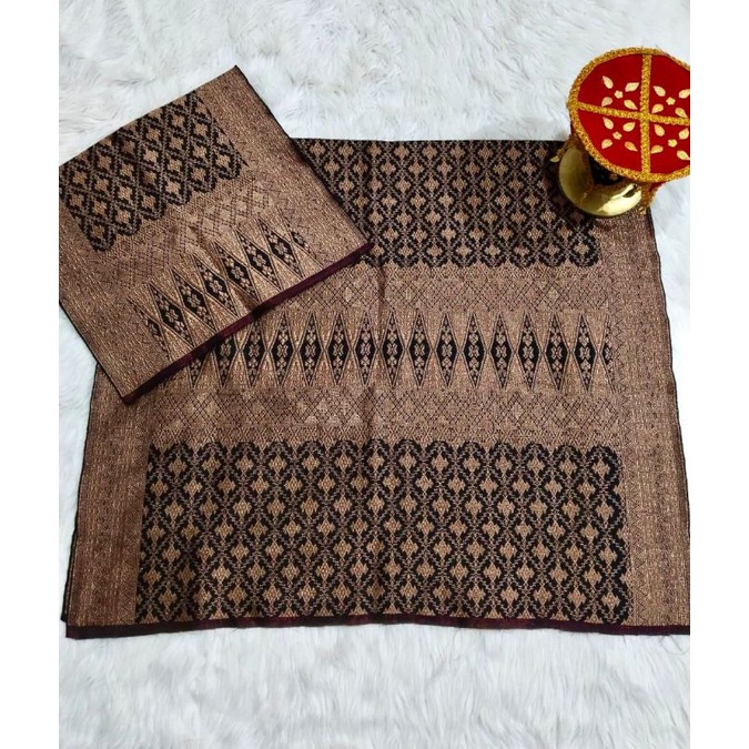 kain tenun/kain songket padang pandai sikek/songket pesta