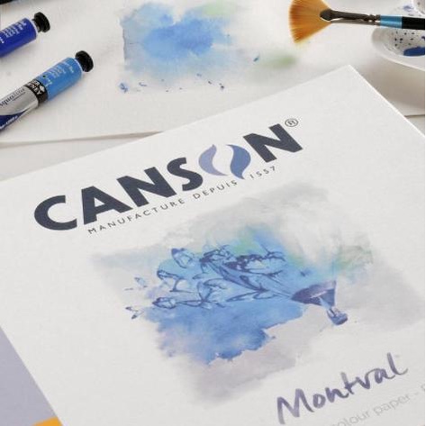 

Canson Montval Aquarelle A3 300g 29,7x42 - Kertas Gambar Watercolor
