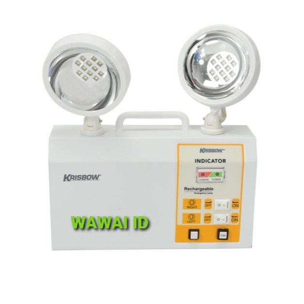 Lampu Krisbow Emergency Led / Lampu Darurat