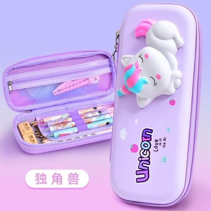 

Kotak Pensil Anak 3D Sekolah Paud Tk Lucu New model Squisy