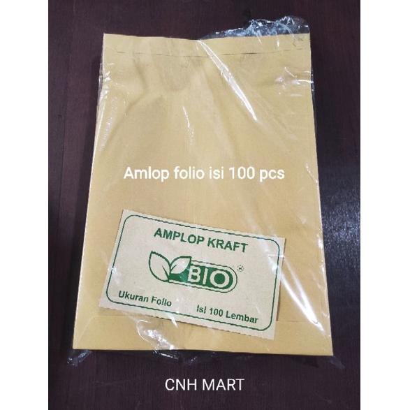 

[KODE HYJTV] amplop coklat folio isi 100 lembar