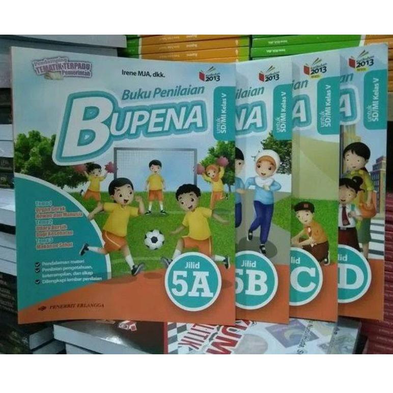 [KODE ZMBQ0] BUKU BUPENA KELAS 5SD A, B, C, D BARU/BEKAS
