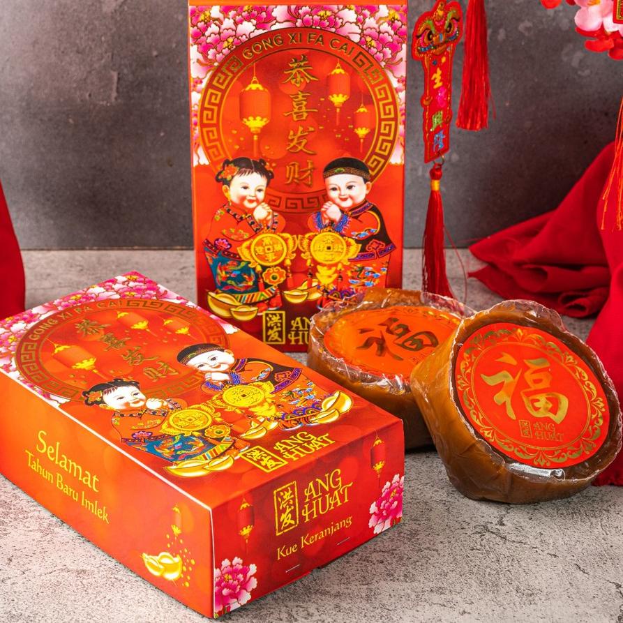 

COD✔️⭐Kue Keranjang Kue Bakul Tikue Niangao Ang Huat isi 2