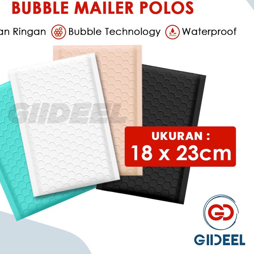 

Termurah | KI3 | GIIDEEL BUBBLE MAILER 18x23CM HITAM TOSCA KREM ANTI PECAH ANTI RIBET TERMURAH