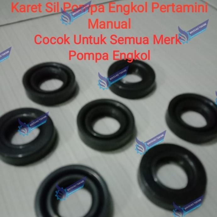 New Sil Karet Seal Pompa Pertamini Pom Mini Engkol Manual Kuj Tpg Toyosaki Berkualitas