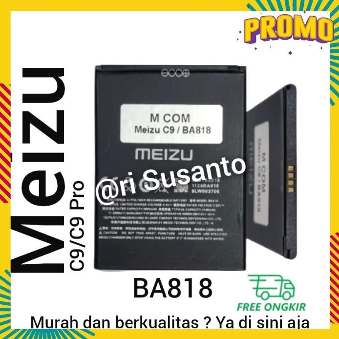 Acc Hp Baterai Meizu C9 C9 Pro Ba818 Original
