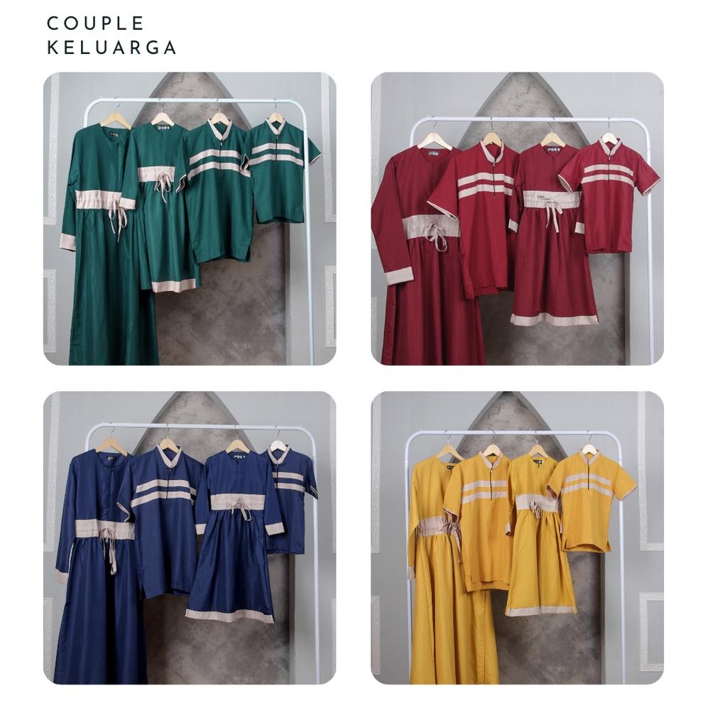 35 baju Couple keluarga muslim / sarimbit keluarga muslim / baju koko couple / koko couple 35
