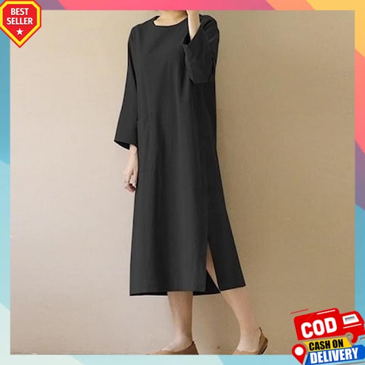 Dres Wanita Dewasa Terbaru 2023 Korea Jumbo Baju Kondangan Elegan Atasan Ootd Maxidres Premium Bangk