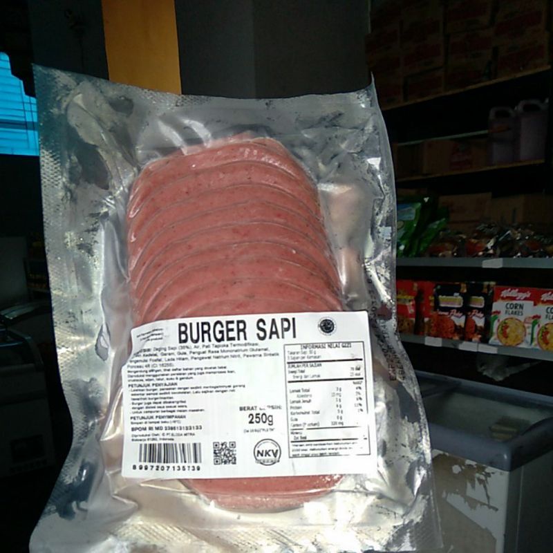 

Bernardi burger sapi 250 gr