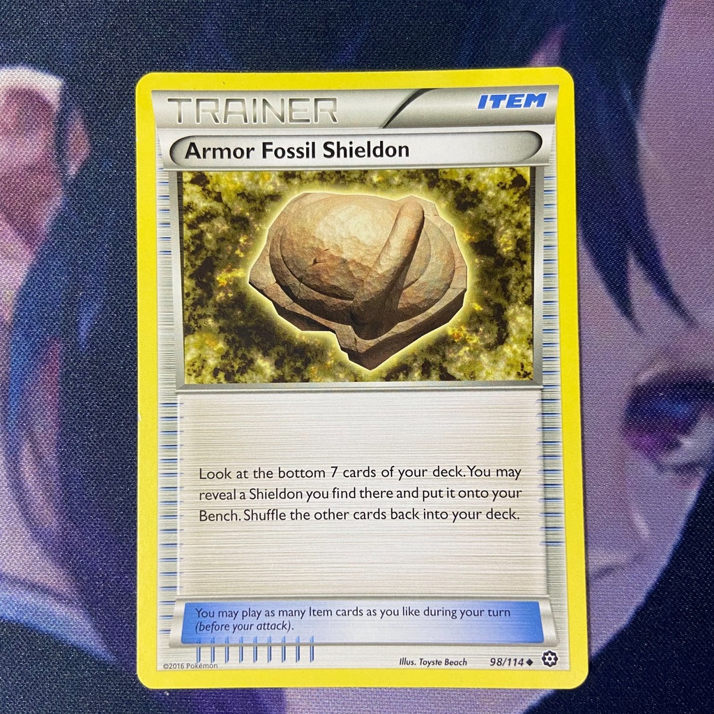 pokemon (EN) armor fossil shieldon -  98/114 - Uncommon