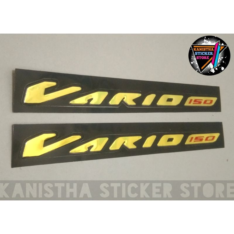 emblem embos 3D vario 150 emblem timbul vario 150 terbaik