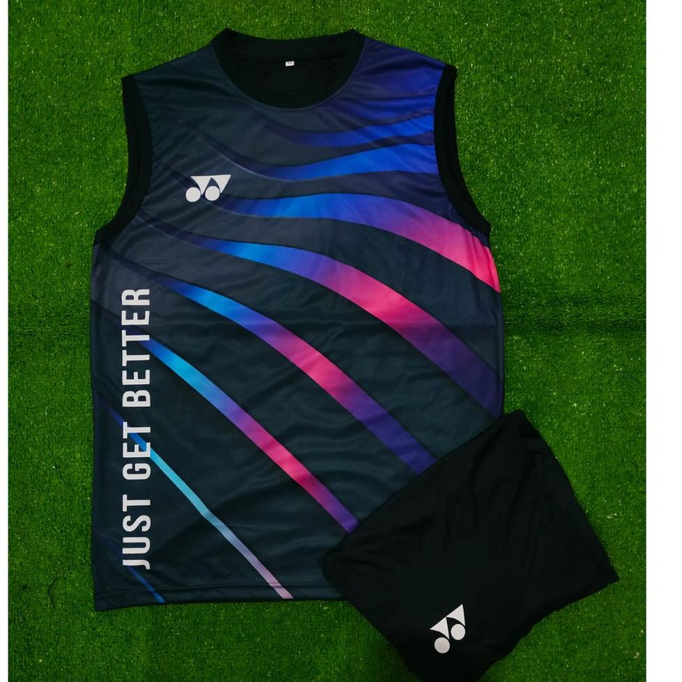 [NEW PRODUCT ] JERSEY ATASAN SINGLET SINGLET BADMINTON SETELAN SINGLET BULUTANGKIS BAJU BADMINTON VO